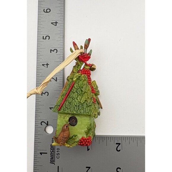Hallmark Birdhouse Christmas Ornament Natures Sketchbook Marjolein Bastin - Picture 5 of 11